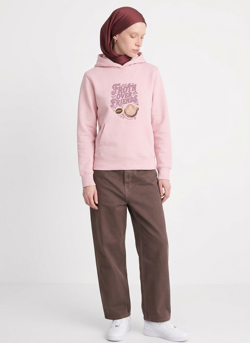 Froth Over Friends Hoodie
